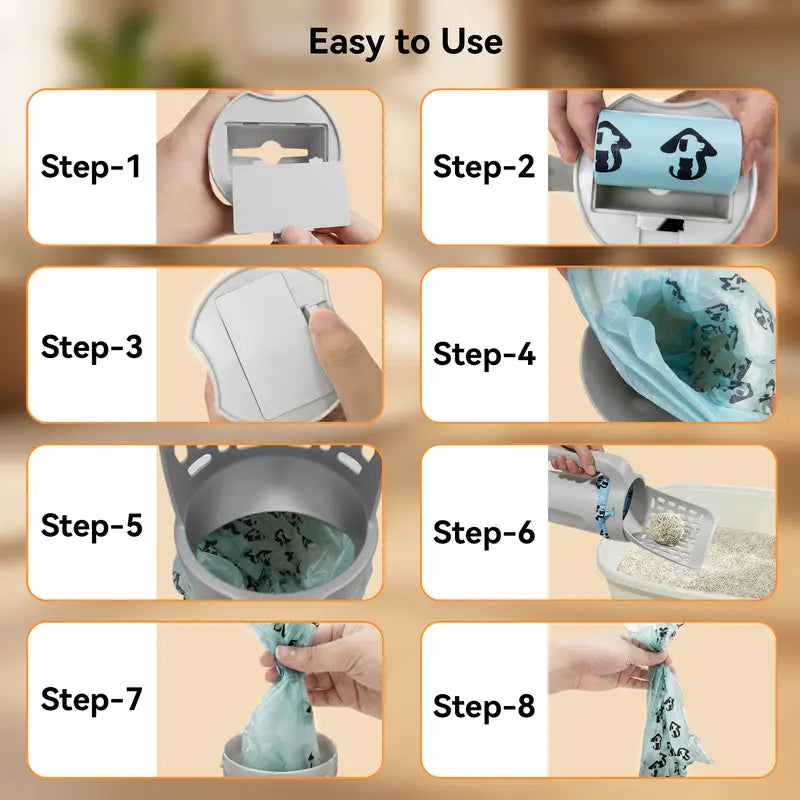 🔥 50% OFF TODAY | Cat Litter Scooper with Holder