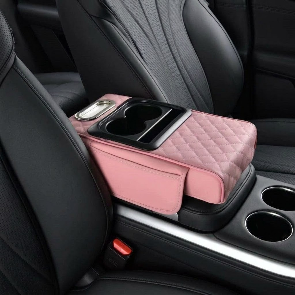 Multifunctional PU Leather Car Armrest Box Mat🚗