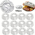 🔥Aluminum Foil Heat Shield Covers – No Plastic 🥘