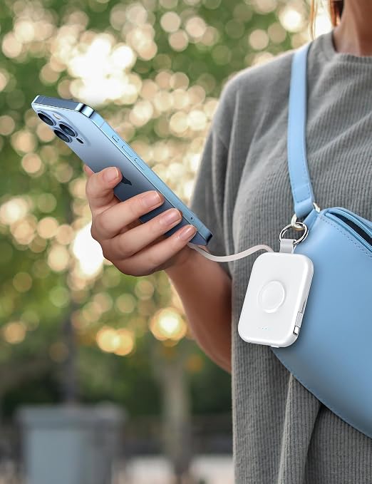 RORRY 10000mAh Portable Charger for Apple Watch & iPhone
