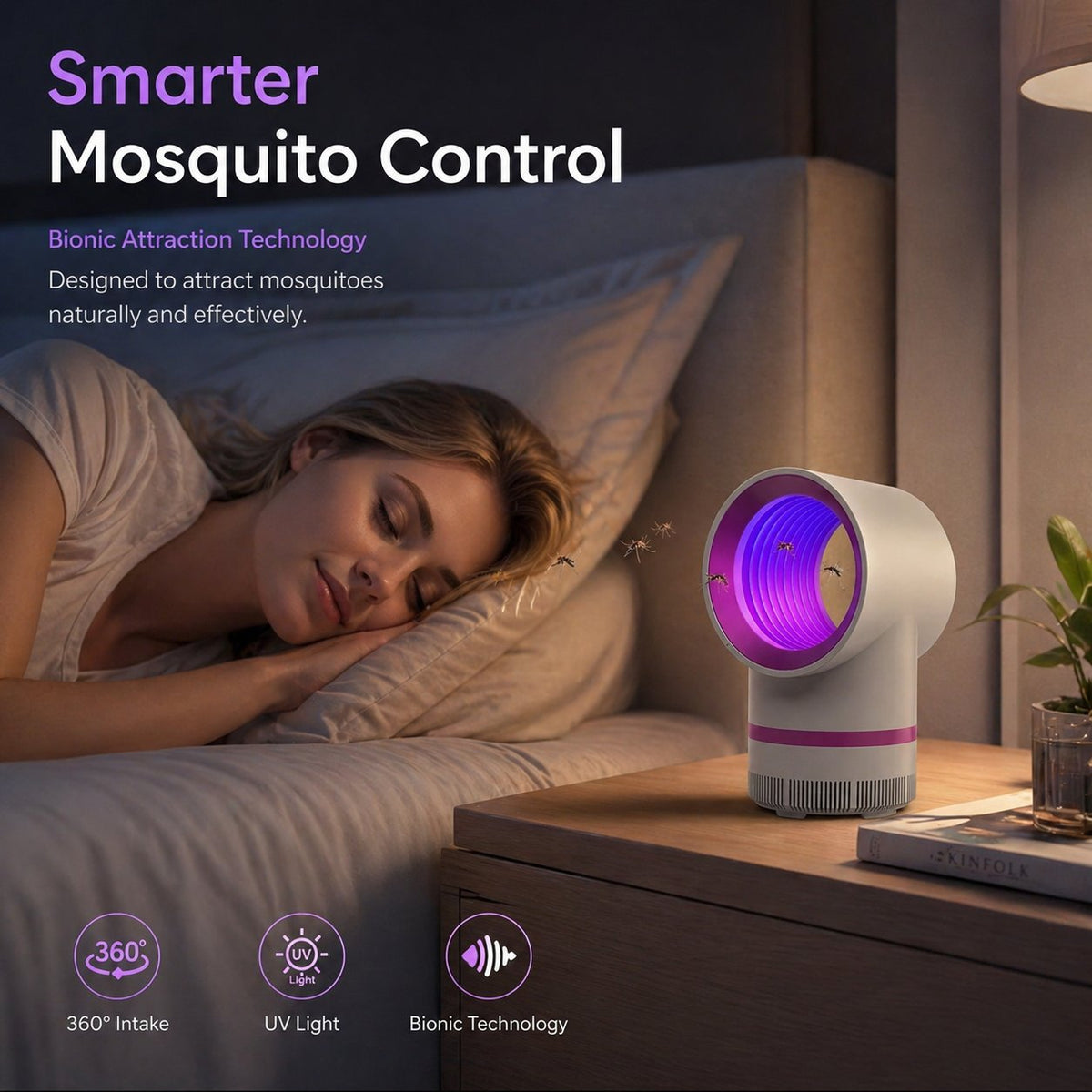 🔥2026 HOT SALE🦟 Indoor Household Mosquito Killer Lamp
