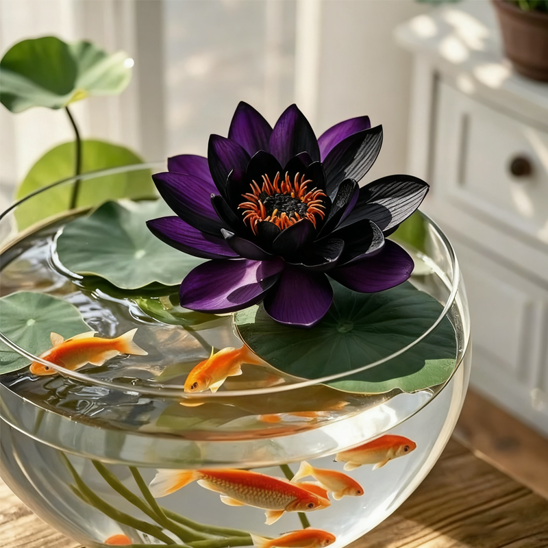 💮Midnight Purple Lotus Seeds