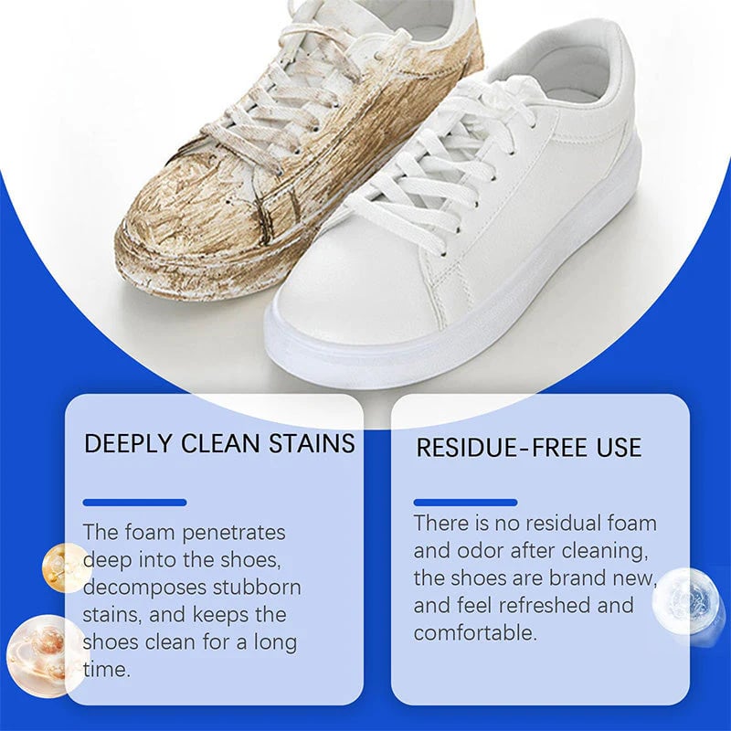 Water-free Sneaker Cleaner