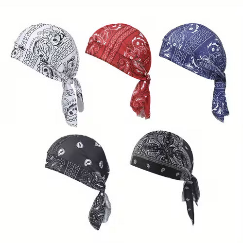 Paisley Cooling Headscarf Cap