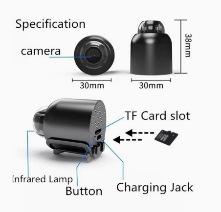 ⚡Mini Full HD 4K Security Camera