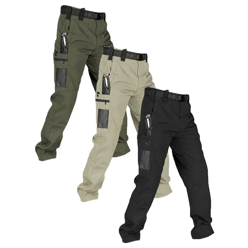 🔥Men's Solid Color Waterproof Tactical Work Pants