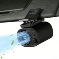 ❄️2026 Car Clip On Fan with LED Display - USB Rechargeable Personal Cooling Fan, 20Hr Battery